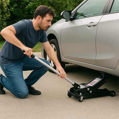 Cric voiture | Hydraulique Profil Bas