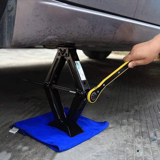 Cric voiture à ciseaux | Ultra robuste